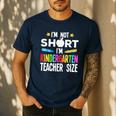 Cool Kindergarten Teacher Art For Men Women Preschool Kinder Men's Casual T-Shirt Navy
