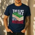 Couldn't Take The Pressure Geology Earth Science Teacher Men's Casual T-Shirt Navy Couldn't Take The Pressure Geology Earth Science Teacher Men's Casual T-Shirt Navy