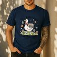 Cute Goose It's A Beautiful Day To Teach 1st Grade Teacher Men's Casual T-Shirt Navy Cute Goose It's A Beautiful Day To Teach 1st Grade Teacher Men's Casual T-Shirt Navy