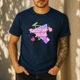 Cute Teacher's Aide Shirt 80's 90's Back To School For Men Women Men's Casual T-Shirt Navy