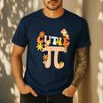 Cutie Pi Shirt Pi Day Math Girls Kids Women Toddler Teacher Men's Casual T-Shirt Navy
