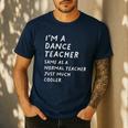 Dance Teacher Definition Men's Casual T-Shirt Navy Dance Teacher Definition Men's Casual T-Shirt Navy