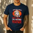 What Day Is Today Retired Special Education Teacher Men's Casual T-Shirt Navy What Day Is Today Retired Special Education Teacher Men's Casual T-Shirt Navy