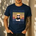 Dear Teacher I Talk To Everyone So Moving My Seat Won’t Help Men's Casual T-Shirt Navy
