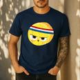 The Eggcellent Athlete Good Egg Teacher Halloween Food Group Men's Casual T-Shirt Navy The Eggcellent Athlete Good Egg Teacher Halloween Food Group Men's Casual T-Shirt Navy