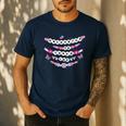 Enchanted To Teach You Bracelet Teacher Back To School Men's Casual T-Shirt Navy