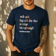 ESL Teacher ESOL Student Cute Retro Back To School First Day Men's Casual T-Shirt Navy ESL Teacher ESOL Student Cute Retro Back To School First Day Men's Casual T-Shirt Navy