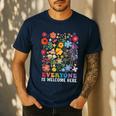 Everyone Is Welcome Here Tshirt Idaho Teacher Support Retro Men's Casual T-Shirt Navy Everyone Is Welcome Here Tshirt Idaho Teacher Support Retro Men's Casual T-Shirt Navy