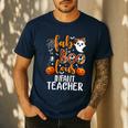 Faboolous INFANT Teacher Halloween Men's Casual T-Shirt Navy Faboolous INFANT Teacher Halloween Men's Casual T-Shirt Navy