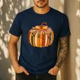 Fall Book Halloween Costume Autumn Pumpkin Teacher Kids Men's Casual T-Shirt Navy Fall Book Halloween Costume Autumn Pumpkin Teacher Kids Men's Casual T-Shirt Navy