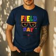 Field Day 2025 Let The Games Begin Kids Boys Girls Teachers Men's Casual T-Shirt Navy Field Day 2025 Let The Games Begin Kids Boys Girls Teachers Men's Casual T-Shirt Navy