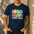 Field Day Green Team For Teacher Kids Field Day Games Men's Casual T-Shirt Navy