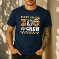 Field Zoo Trip Teacher First Grade Crew Back To School Men's Casual T-Shirt Navy Field Zoo Trip Teacher First Grade Crew Back To School Men's Casual T-Shirt Navy