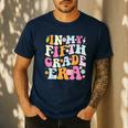 In My Fifth Grade Era 5th Grade Era Teacher Back To School Men's Casual T-Shirt Navy In My Fifth Grade Era 5th Grade Era Teacher Back To School Men's Casual T-Shirt Navy