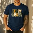First 1St Grade Camo Camouflage Boy Teacher Back To School Men's Casual T-Shirt Navy First 1St Grade Camo Camouflage Boy Teacher Back To School Men's Casual T-Shirt Navy