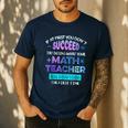 If At First You Don't Succeed Try Doing Your Math Teacher Men's Casual T-Shirt Navy If At First You Don't Succeed Try Doing Your Math Teacher Men's Casual T-Shirt Navy