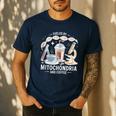 Fueled By Mitochondria Coffee Science Teacher Student Men's Casual T-Shirt Navy Fueled By Mitochondria Coffee Science Teacher Student Men's Casual T-Shirt Navy