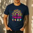Future Kids Career Teacher Rainbow Boy Girl Graduations Men's Casual T-Shirt Navy Future Kids Career Teacher Rainbow Boy Girl Graduations Men's Casual T-Shirt Navy