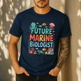 Future Marine Biologist Student Biology Teacher Kids Men's Casual T-Shirt Navy Future Marine Biologist Student Biology Teacher Kids Men's Casual T-Shirt Navy