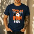 Girl Toddler Boo Crew Daycare Teacher Halloween Party Men's Casual T-Shirt Navy Girl Toddler Boo Crew Daycare Teacher Halloween Party Men's Casual T-Shirt Navy