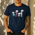 Grammar TeacherWait What Stop It I Agree Men's Casual T-Shirt Navy Grammar TeacherWait What Stop It I Agree Men's Casual T-Shirt Navy