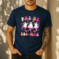 Halloween Dance Teacher Pas De Boo-Ree Ghost Ballet Dancer Men's Casual T-Shirt Navy Halloween Dance Teacher Pas De Boo-Ree Ghost Ballet Dancer Men's Casual T-Shirt Navy