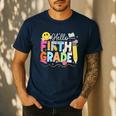 Hello Fifth Grade Team 5th Grade Back To School Teacher Kids Men's Casual T-Shirt Navy Hello Fifth Grade Team 5th Grade Back To School Teacher Kids Men's Casual T-Shirt Navy