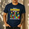 I'm Not a Superhero But I'm a SPED Special Education Teacher Men's Casual T-Shirt Navy I'm Not a Superhero But I'm a SPED Special Education Teacher Men's Casual T-Shirt Navy