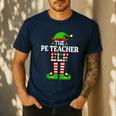 I'm The PE Teacher Elf Christmas Family Matching Men's Casual T-Shirt Navy I'm The PE Teacher Elf Christmas Family Matching Men's Casual T-Shirt Navy