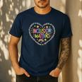 Inclusion Matters Special Education Teacher Autism Awareness Men's Casual T-Shirt Navy Inclusion Matters Special Education Teacher Autism Awareness Men's Casual T-Shirt Navy