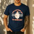 It's A Bootiful Day To Make Art Halloween Art Teacher Men's Casual T-Shirt Navy It's A Bootiful Day To Make Art Halloween Art Teacher Men's Casual T-Shirt Navy