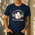 It's A Bootiful Day To Make Music Teacher Musician Halloween For Men Women Kids Men's Casual T-Shirt Navy It's A Bootiful Day To Make Music Teacher Musician Halloween For Men Women Kids Men's Casual T-Shirt Navy