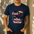 It's Cool To Be a Infant Teacher Snowman Winter Christmas Men's Casual T-Shirt Navy It's Cool To Be a Infant Teacher Snowman Winter Christmas Men's Casual T-Shirt Navy