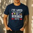 I'Ve Loved My Class For 100 Days Of School 100th Day Teacher Men's Casual T-Shirt Navy I'Ve Loved My Class For 100 Days Of School 100th Day Teacher Men's Casual T-Shirt Navy