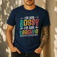 I´m Not Bossy I´m The Teacher Graduation Men Women Men's Casual T-Shirt Navy I´m Not Bossy I´m The Teacher Graduation Men Women Men's Casual T-Shirt Navy