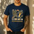 K Is For Kindergarten Teacher Coquette Bow Camo Men's Casual T-Shirt Navy K Is For Kindergarten Teacher Coquette Bow Camo Men's Casual T-Shirt Navy