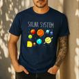 Kids Solar Systems Cute Planets Space Science Teacher School Men's Casual T-Shirt Navy Kids Solar Systems Cute Planets Space Science Teacher School Men's Casual T-Shirt Navy