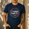 Kindergarten Crew Funy Back To School Teachers Kids Students Men's Casual T-Shirt Navy
