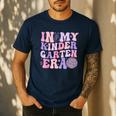 In My Kindergarten Era Teacher Kids Back To School Kinder Men's Casual T-Shirt Navy
