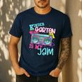 Kindergarten Is My Jam Cute Teacher Shirt 80's 90's Styl Men's Casual T-Shirt Navy Kindergarten Is My Jam Cute Teacher Shirt 80's 90's Styl Men's Casual T-Shirt Navy
