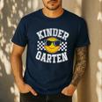 Kindergarten Teacher First Day Of Kinder Back To School Men's Casual T-Shirt Navy Kindergarten Teacher First Day Of Kinder Back To School Men's Casual T-Shirt Navy