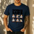 Labrador Retriever Science Labs Dog Lover Teacher Men's Casual T-Shirt Navy Labrador Retriever Science Labs Dog Lover Teacher Men's Casual T-Shirt Navy