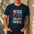 Little MISS SMARTY PANTS School Grad Teacher Last Day Men's Casual T-Shirt Navy Little MISS SMARTY PANTS School Grad Teacher Last Day Men's Casual T-Shirt Navy