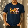 Love First Grade Happy Fall Thanksgiving Women 1st Teacher Men's Casual T-Shirt Navy Love First Grade Happy Fall Thanksgiving Women 1st Teacher Men's Casual T-Shirt Navy