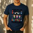 Love Job For Little Reasons Daycare Teacher Graphic Men's Casual T-Shirt Navy
