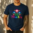 Maestra Proud Spanish Teacher Bilingual Teacher Latina Men's Casual T-Shirt Navy Maestra Proud Spanish Teacher Bilingual Teacher Latina Men's Casual T-Shirt Navy