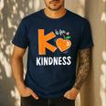 Matching Unity Day Orange Teacher Kindness Antibulliyng 2023 For Men Women Kids Men's Casual T-Shirt Navy