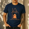 Math Statistics Normal Paranormal Distribution Teacher Men's Casual T-Shirt Navy Math Statistics Normal Paranormal Distribution Teacher Men's Casual T-Shirt Navy