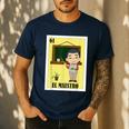 Mexican For Teachers El Maestro Men's Casual T-Shirt Navy Mexican For Teachers El Maestro Men's Casual T-Shirt Navy