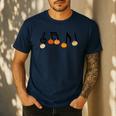Music Notes Pumpkin Music Teacher Musician Fall Halloween Men Women Kids Men's Casual T-Shirt Navy Music Notes Pumpkin Music Teacher Musician Fall Halloween Men Women Kids Men's Casual T-Shirt Navy